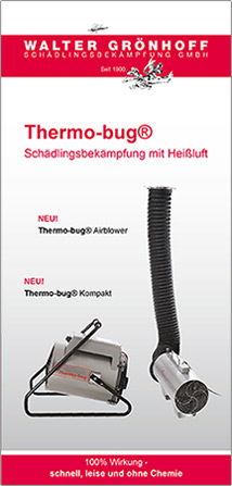 Thermo-Bug Schädlingsbekämpfung mit Heißluft